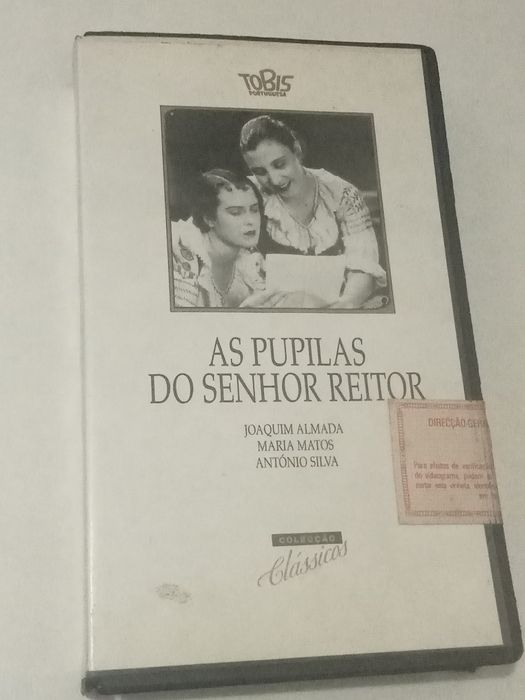 Cassete VHS  As Pupilas do Senhor Reitor