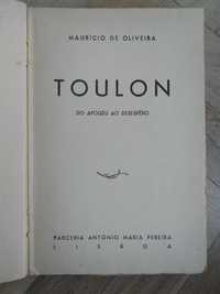 livro: Maurício de Oliveira “Toulon”