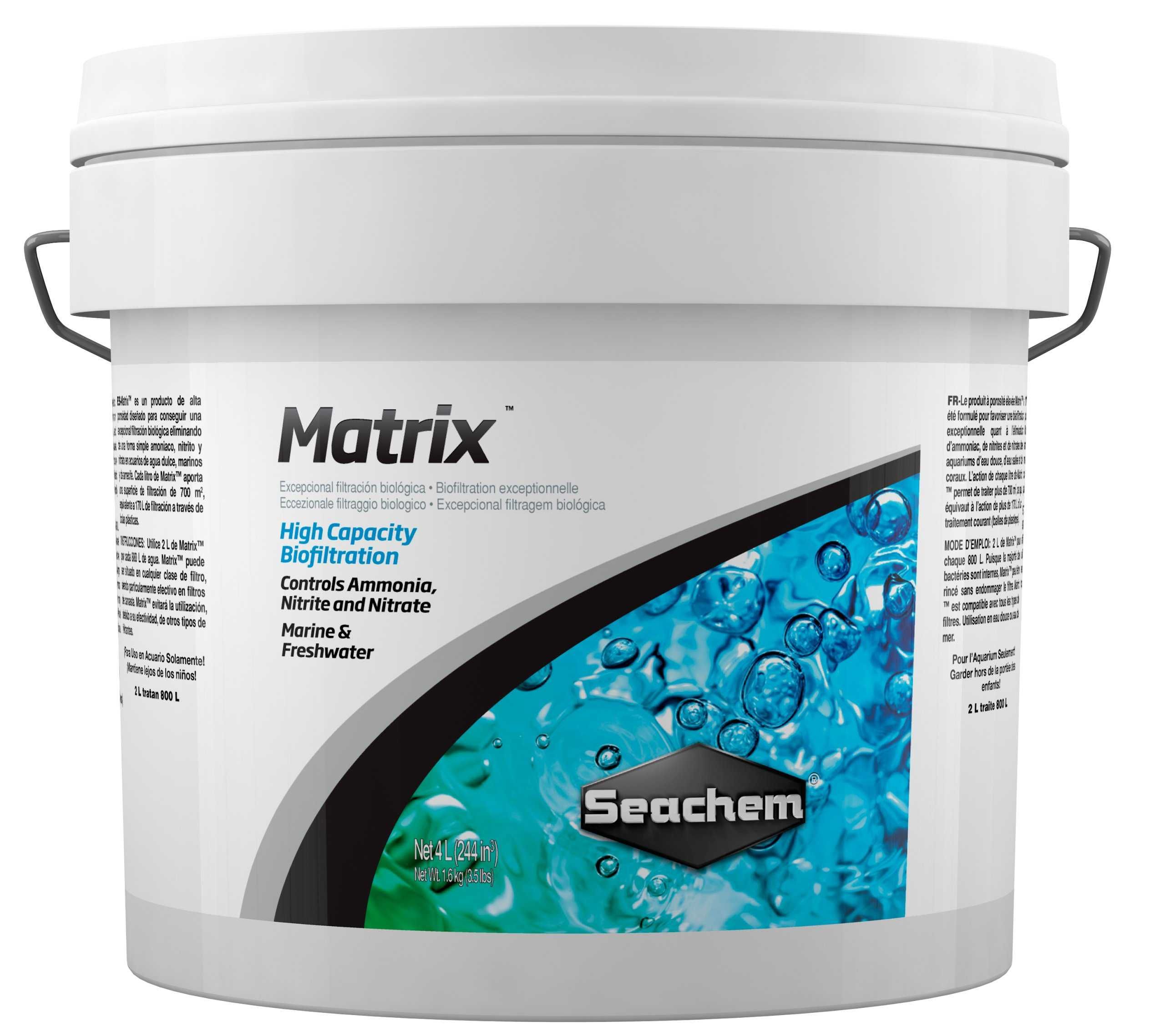 Seachem MATRIX 4 L 4000 ml Ceramika Morskie Paletki Tanganika Sump