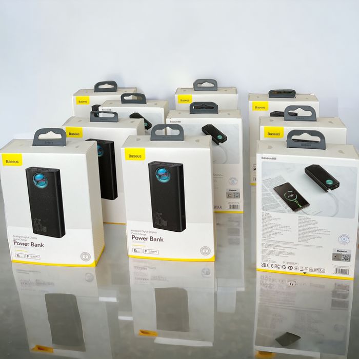 ПаверБанк PowerBank Оригінал Baseus 30 000, 65w,1 рік гарантії