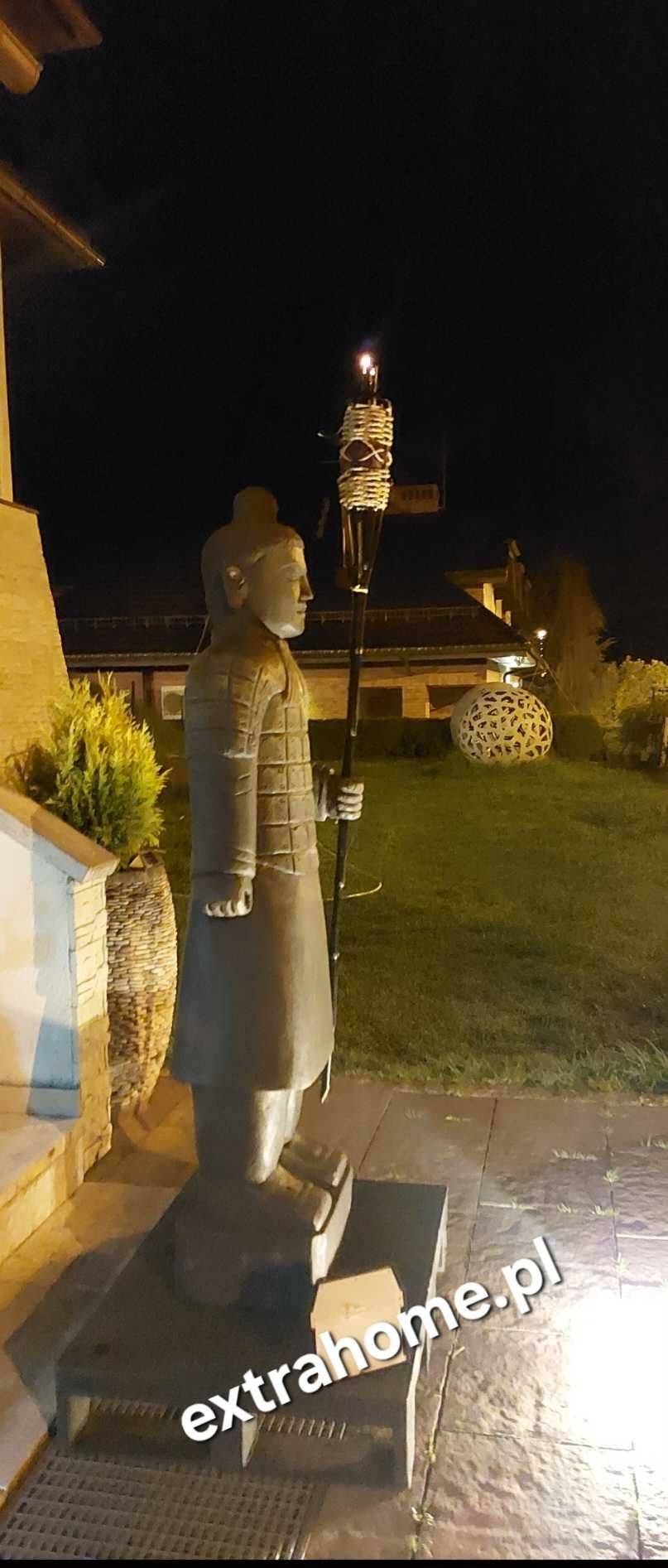 160cm komplet rzeźb strażnika z terakoty do ogrodu 2szt prawo/lewo
