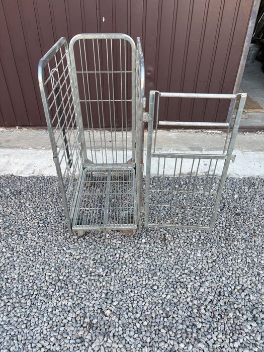 Wózek kontenerowy transportowy