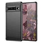 Carbon Case elastyczne etui pokrowiec Google Pixel 7 Pro czarny