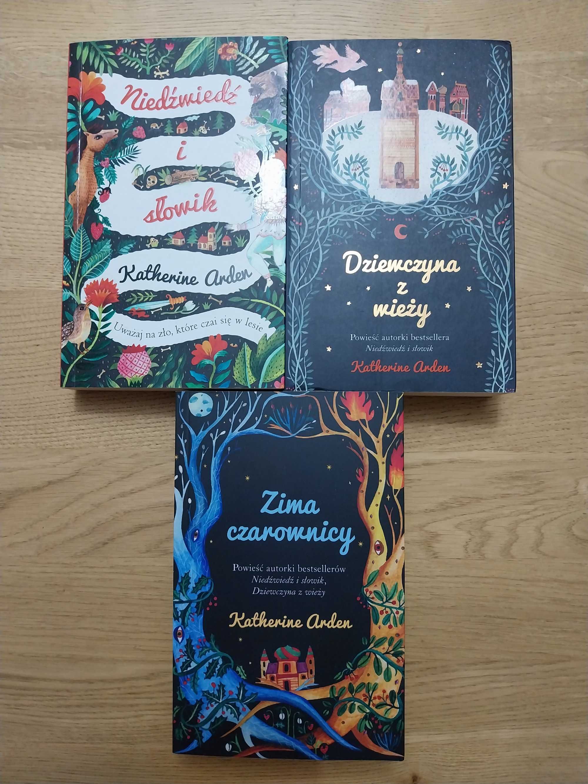 Trylogia zimowej nocy -Katherine Arden x3 - Niedźwiedź i słowik