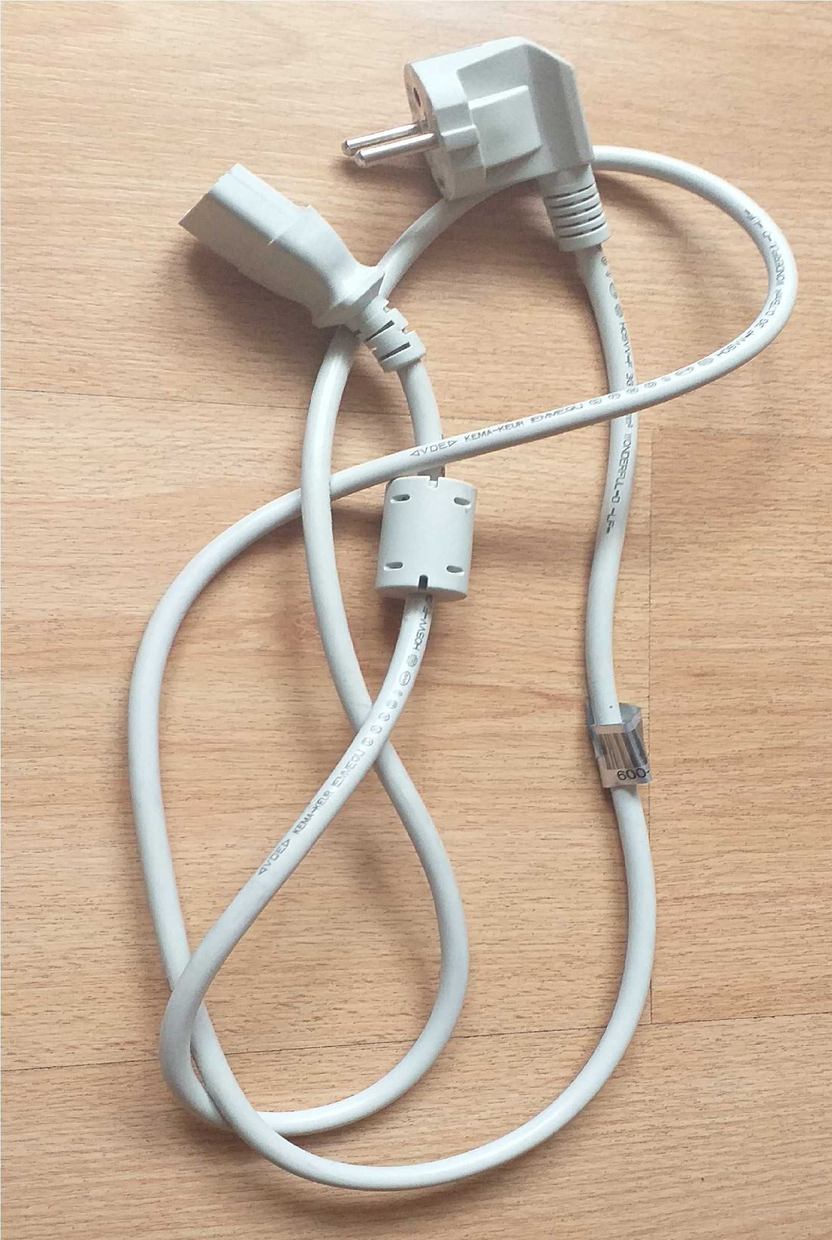 Kabel zasilający do monitora lub komputera