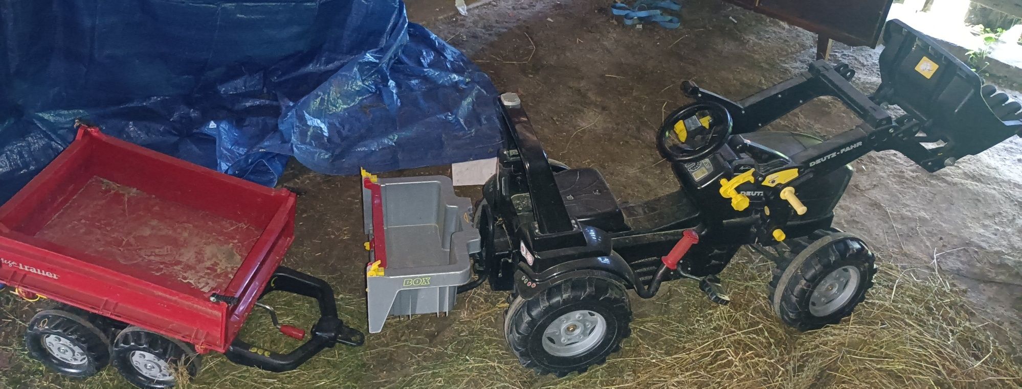 Traktor dziecięcy duży