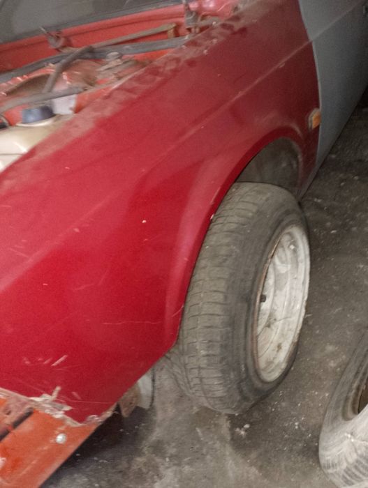 Кузов АЗЛК2141 с ходовой. Днище поварено и усилено под двигатель Ауди