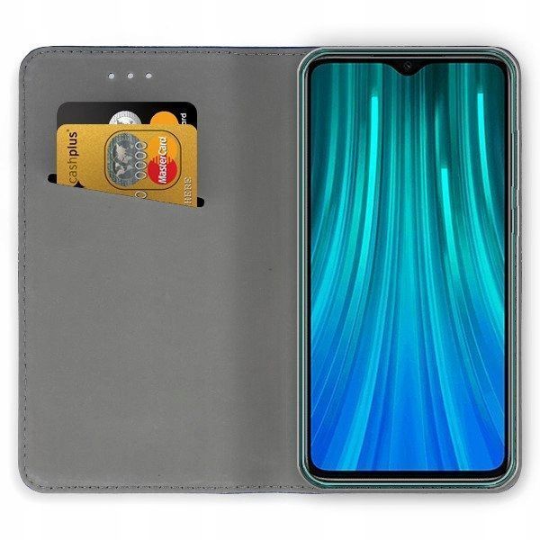 Etui Z Klapką Case Pokrowiec Do Xiaomi Redmi Note 8 Pro Granatowy