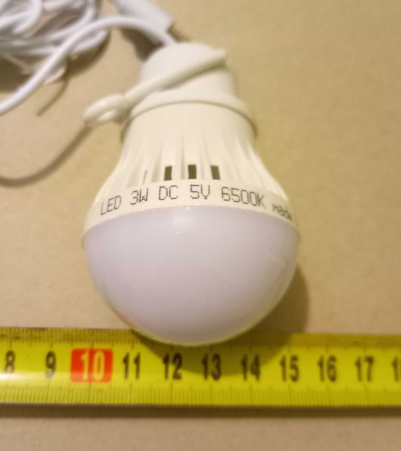 LED USB лампочка 5 вольт світлодіодна лампочка світодіодна USB лампа