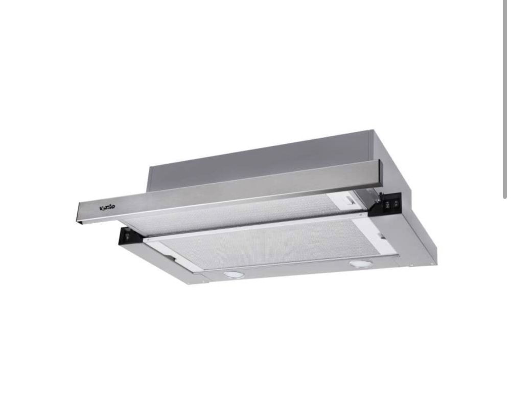 Витяжка вбудована Ventolux GARDA 60 INOX (750) SMD LED