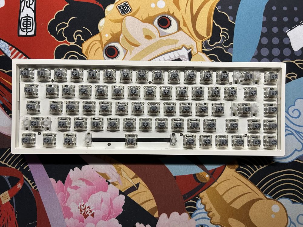 FL·Esports FL680 Gateron Silver – klawiatura mechaniczna z hot-swap