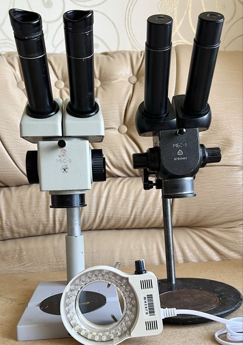 Мікроскоп МБС-1 -9 на універсальному штативі F-150mm