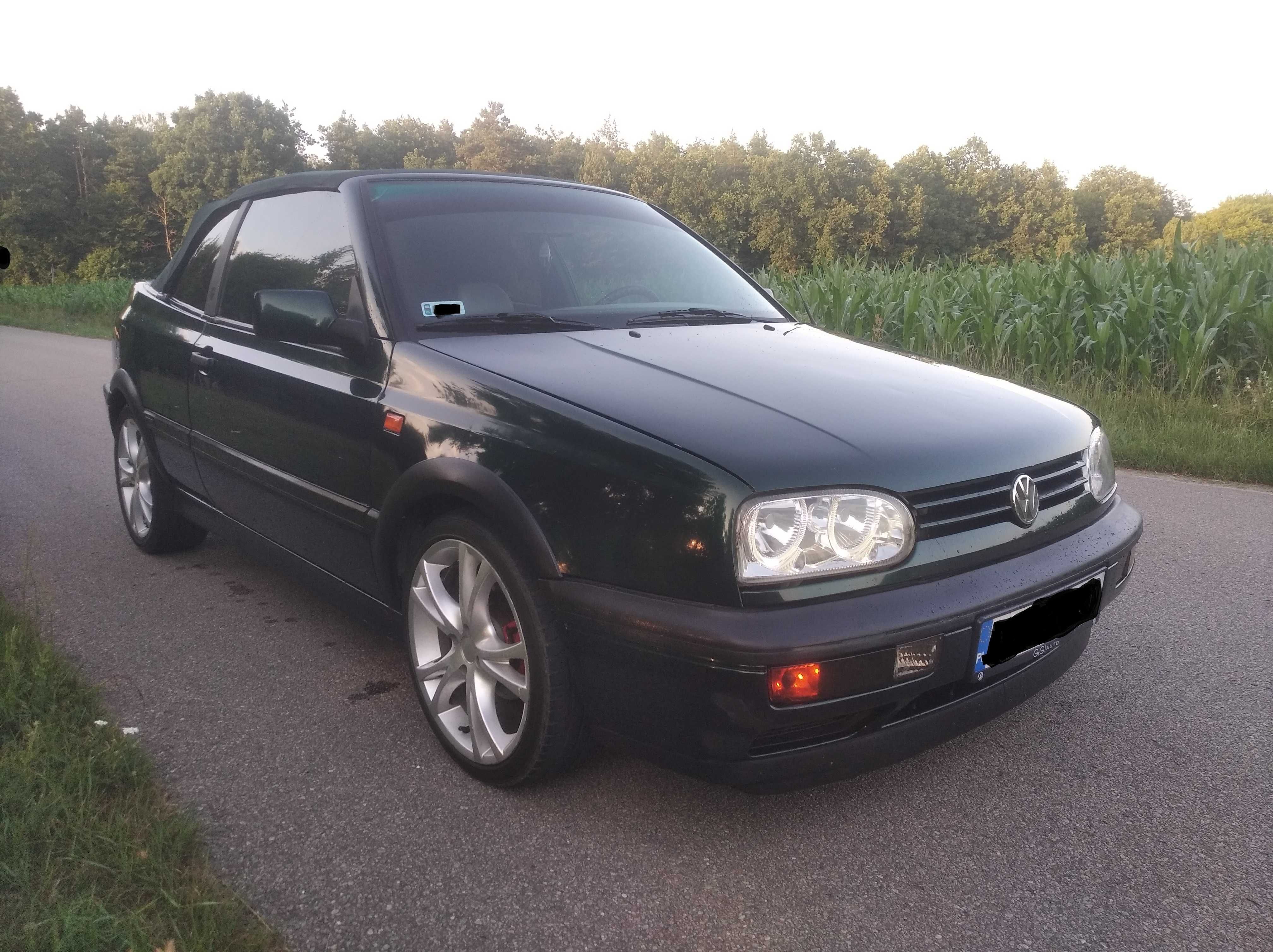 VW Golf III Karmann CABRIO 1.8b+g Zadbany Doinwestowany /ZAMIANA