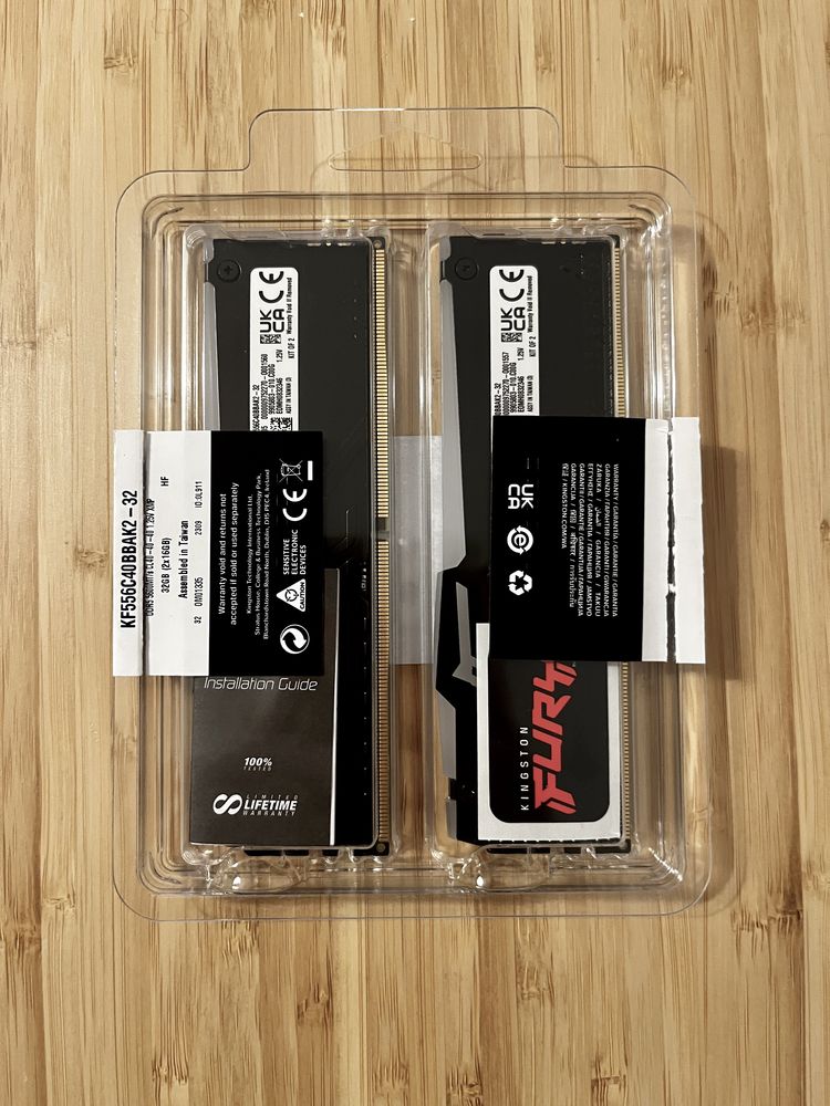 Kingston Fury Beast RGB 32GB DDR5 5600MHz CL40