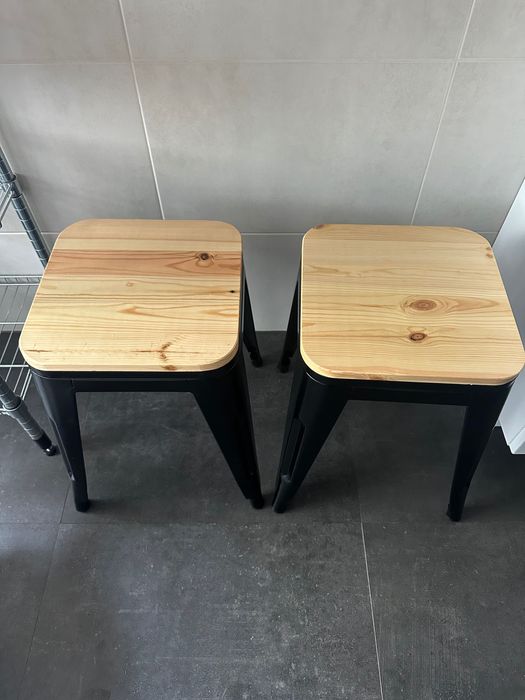 Bancos estilo industrial