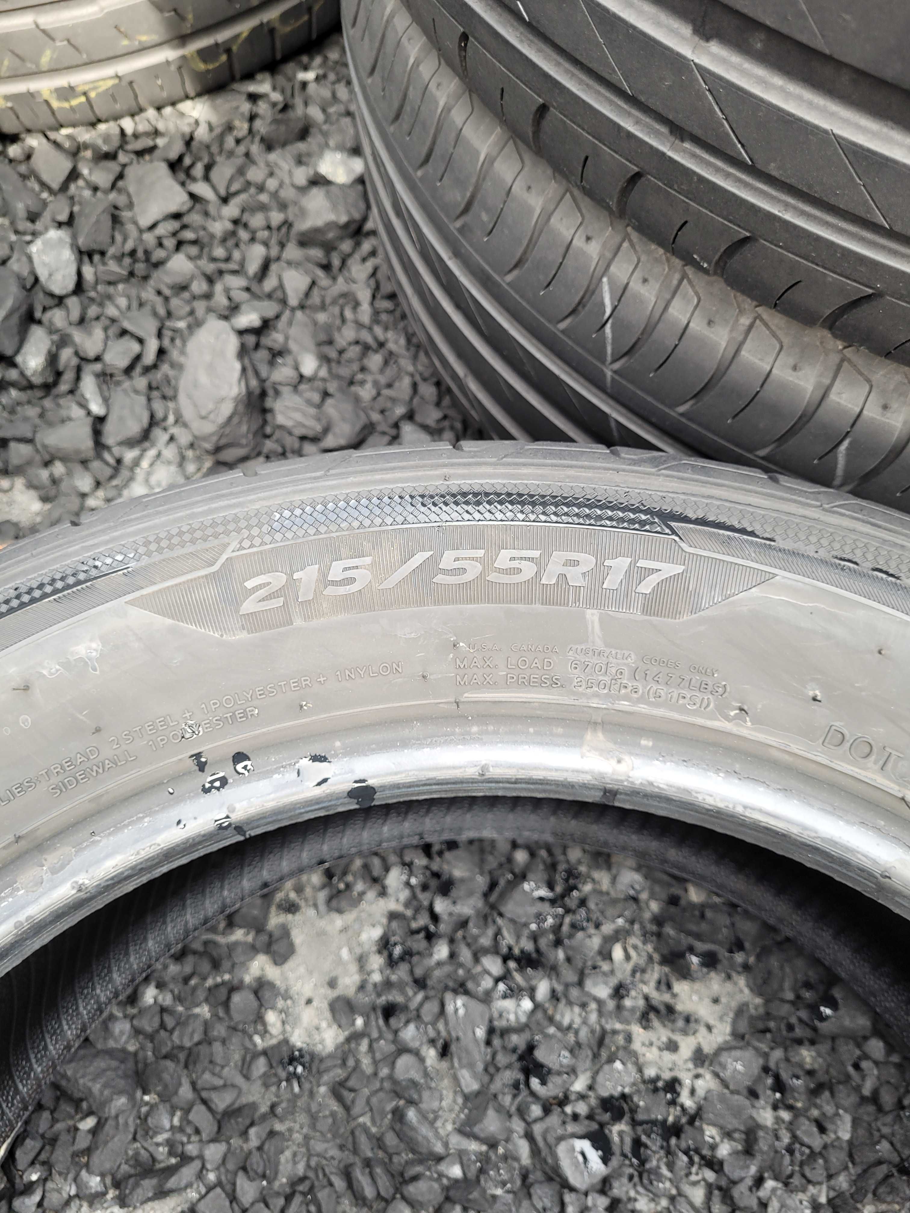 WYSYŁKA 2 Opony Letnie 215 55 R17 Hankook Ventus Prime3 2021r.