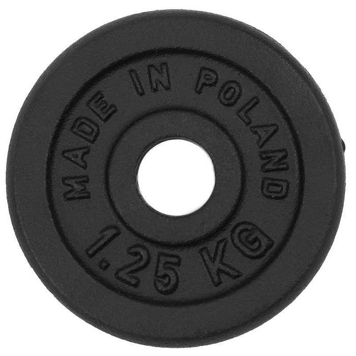Obciążenie żeliwne zestaw 20kg 12 talerzy 4x2,5kg 8x1,25kg WR