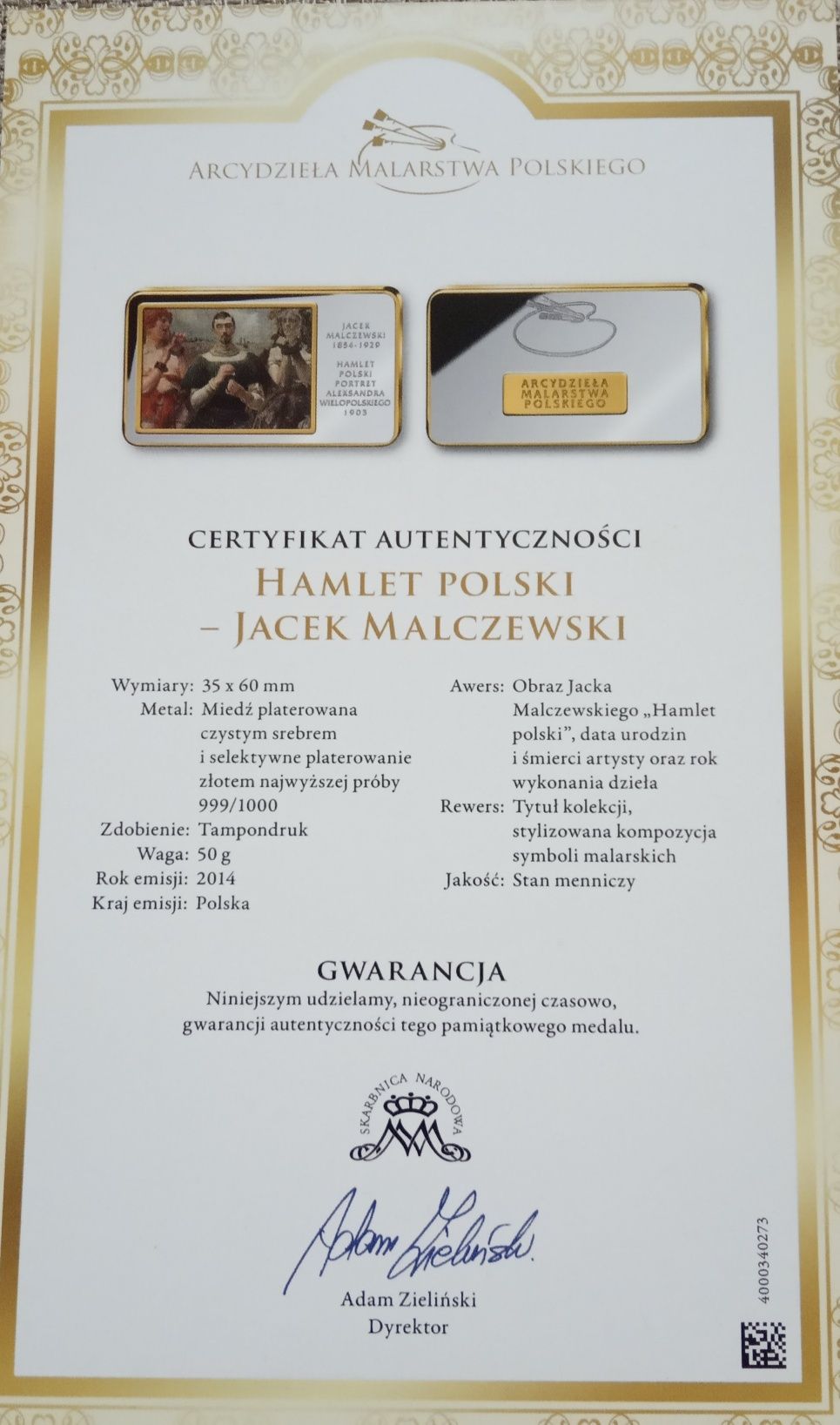 Arcydzieła Malarstwa Polskiego - Hamlet Polski - Jacek Malczewski