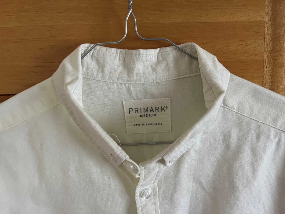 Camisa branca da Primark - Homem - Tamanho M