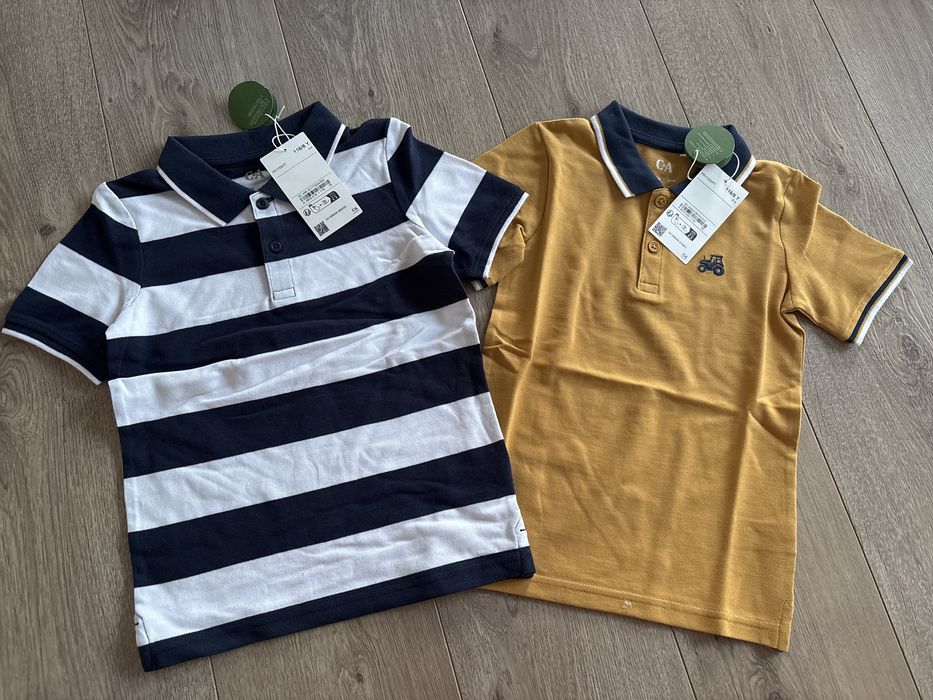 Bluzki chlopięce polo 116