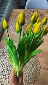 Sztuczne kwiaty bukiet tulipany