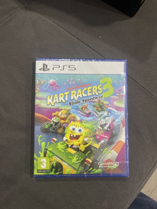 Новий! Kart Racers/ спанч боб ps5