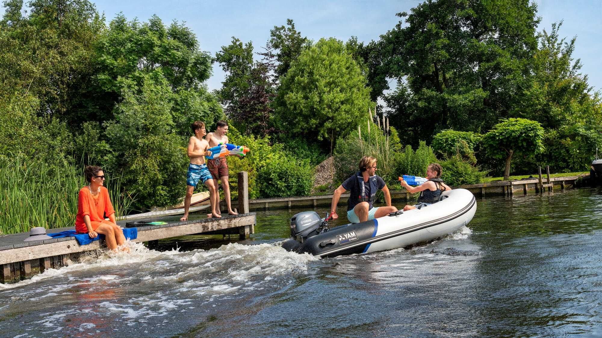 Ponton Yamaha YAM 275Air Dmuchana podłoga Dostępny na zamówienie !