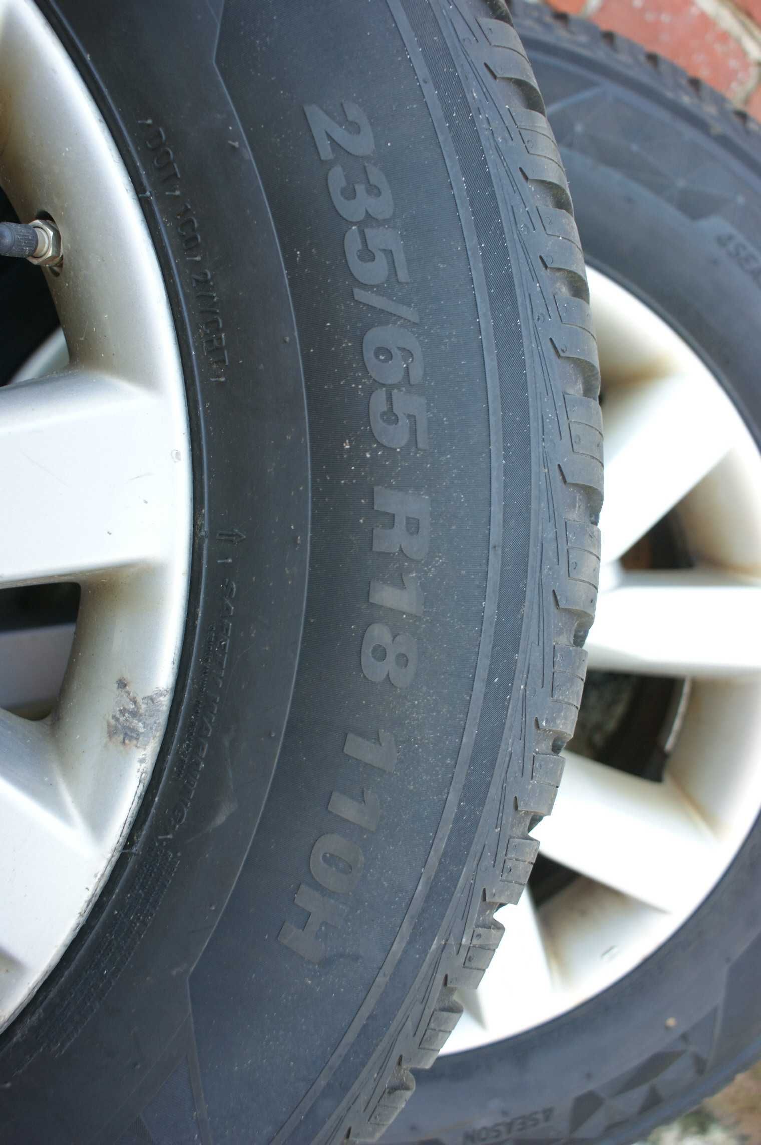 Nissan Murano Z51 Koła Felgi Opony 235/65 R18 08-14