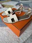 Hermes santorini босоножки