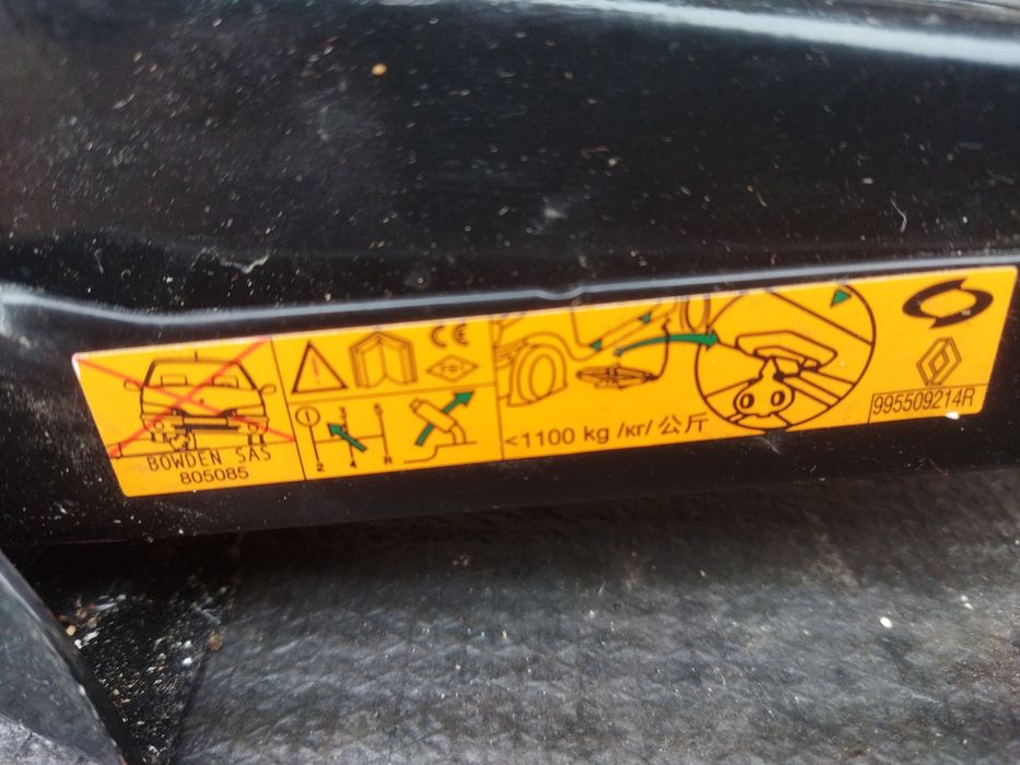 Домкрат Renault Nissan