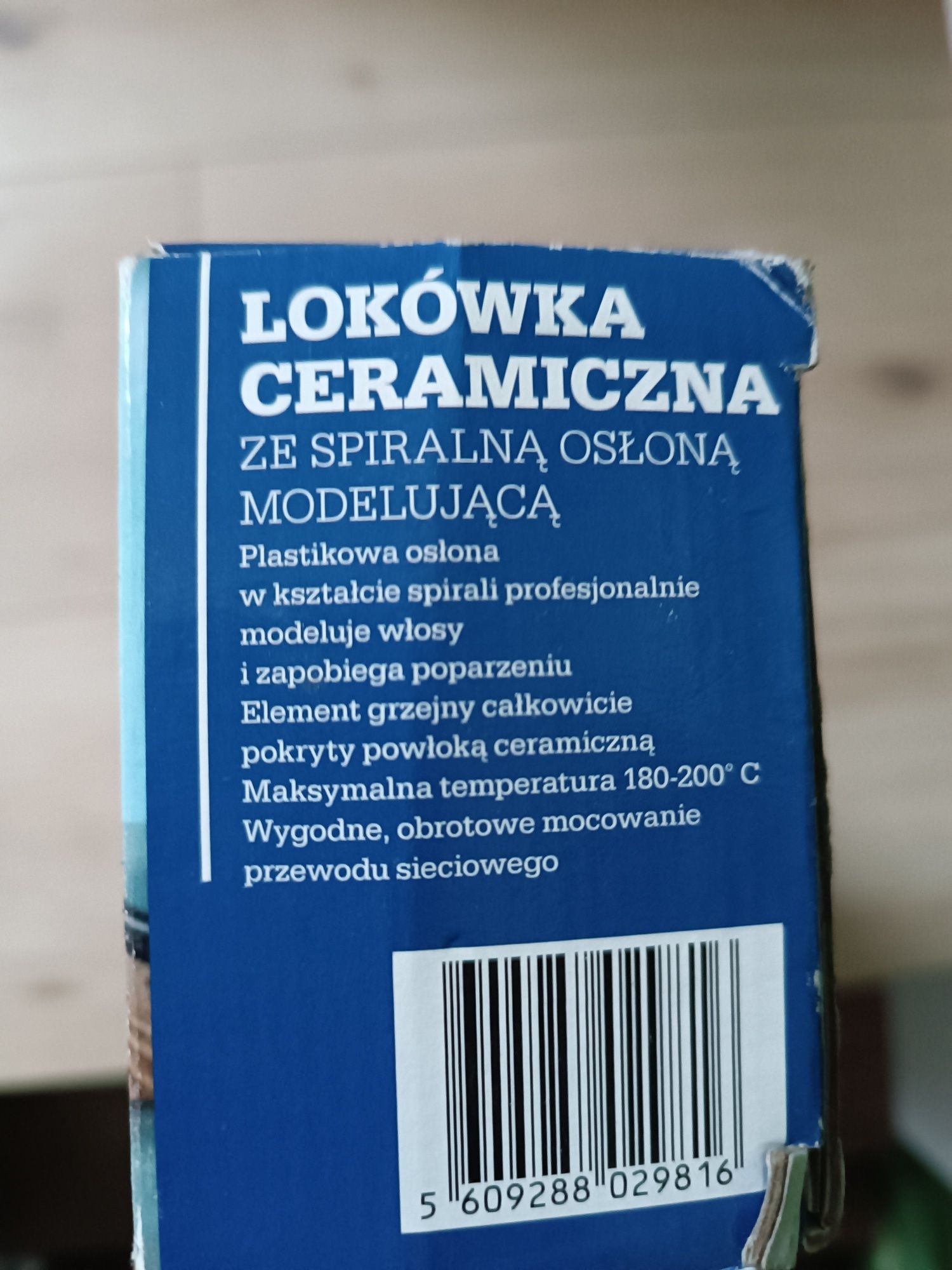 Lokówka ceramiczna z osłoną