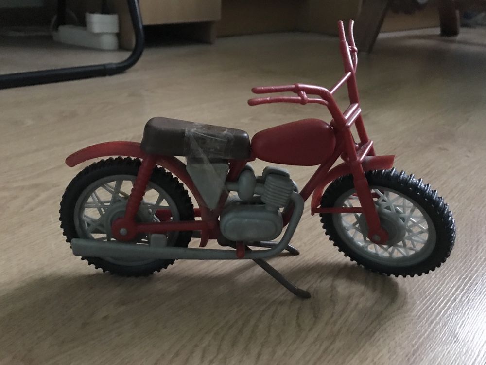 Stara zabawka z czasów PRL motocykl motor