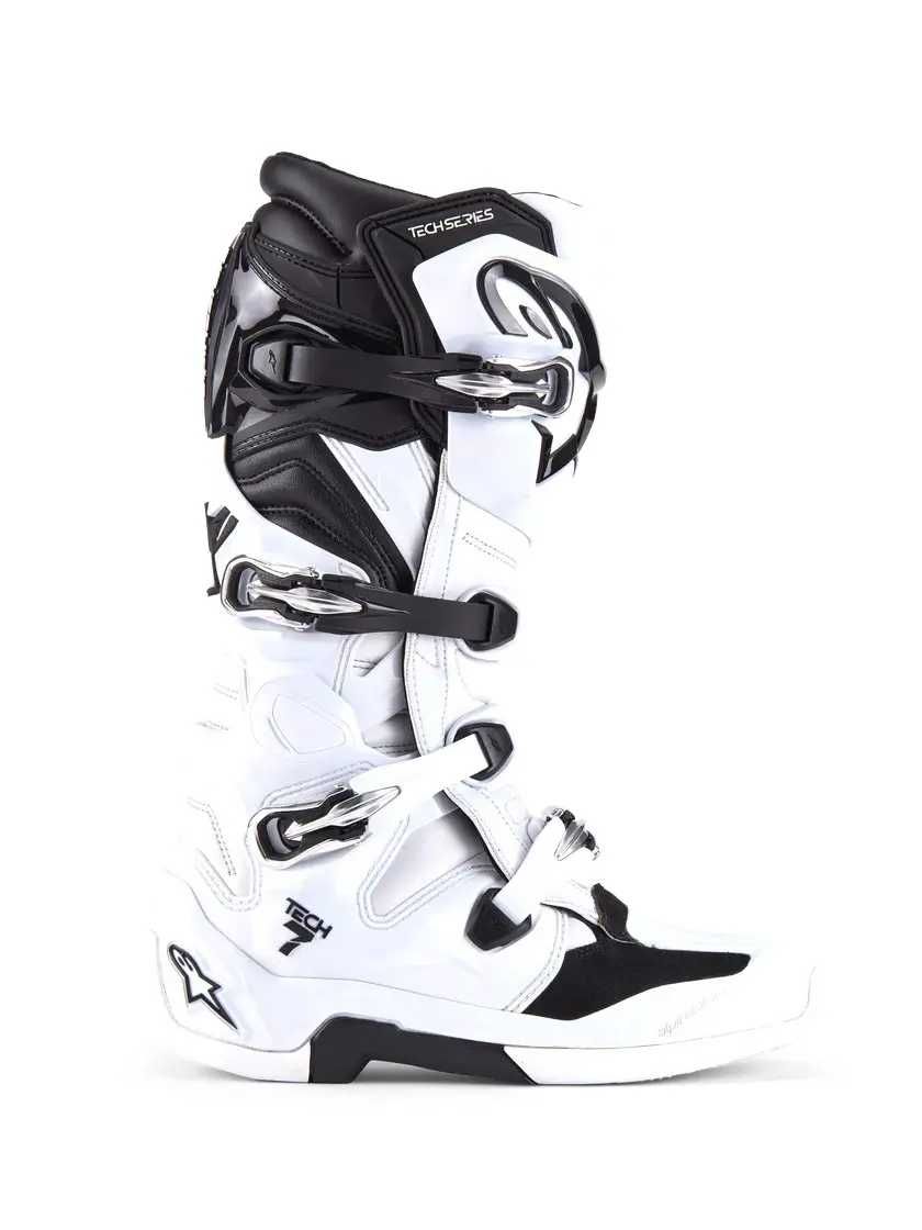 Botas Alpinestars Tech 7 - White/Black