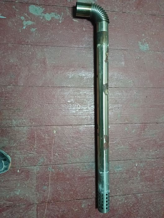 Труба дымоход газовая колонка турбированая нержавейка