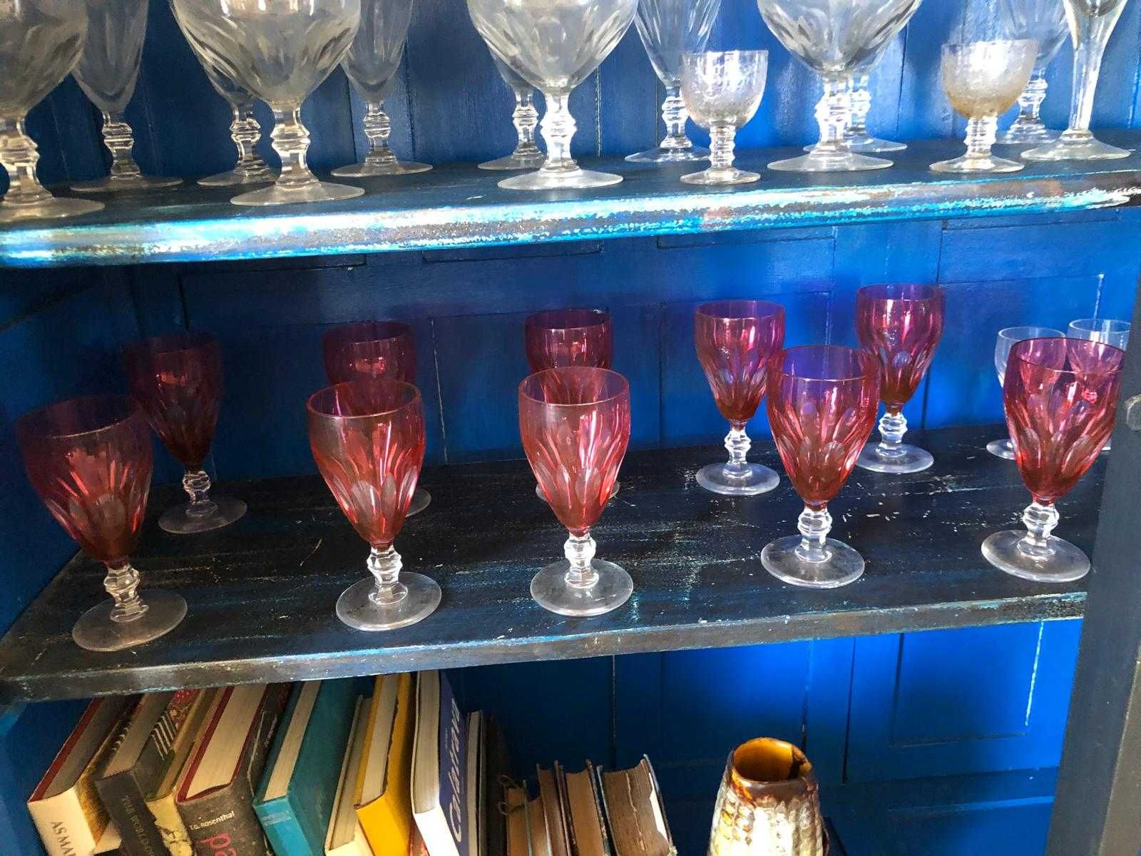 Dez Copos de vidro Rouge, em muito bom estado.