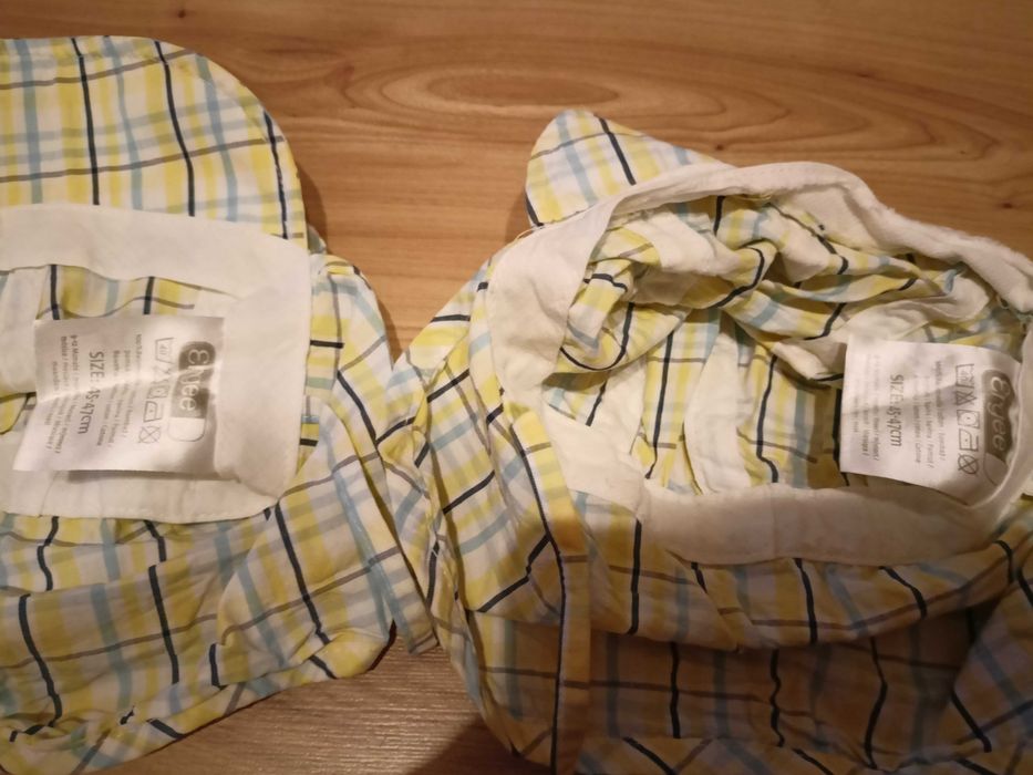 2x czapka na lato 9-12 mcy