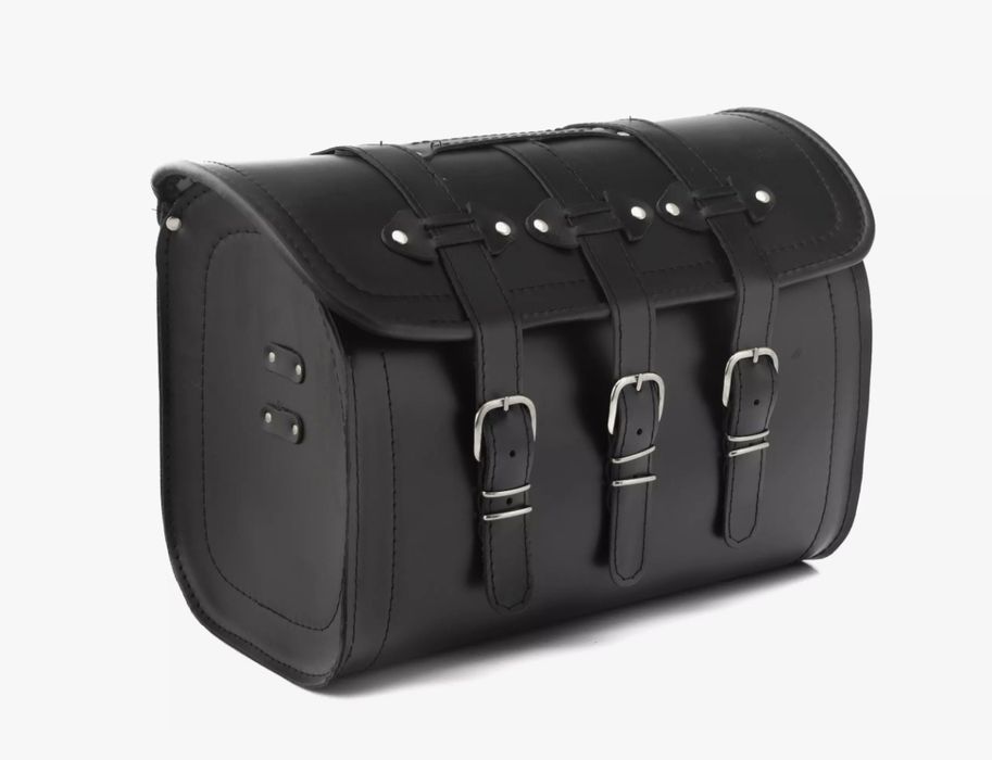 Kufer Sakwa Centralna Skóra Chopper Cruiser Na Kask Vt Vs Vl Vn Xv Xvs