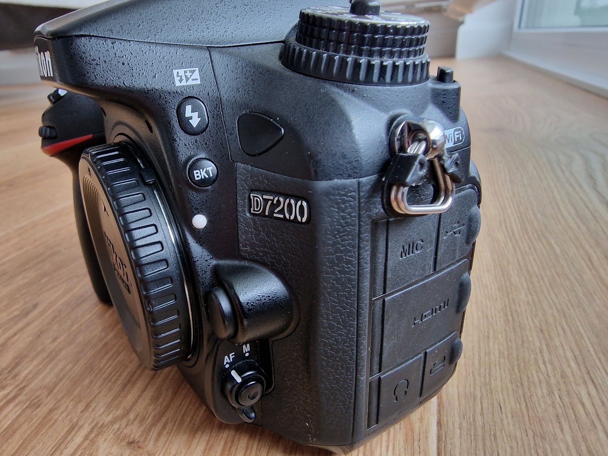 Nikon D7200 body stan tech bdb, niski przebieg 24737