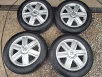 4x alufelgi 4x100 16 renault OPONY całoroczne viking ** 205/55 r16