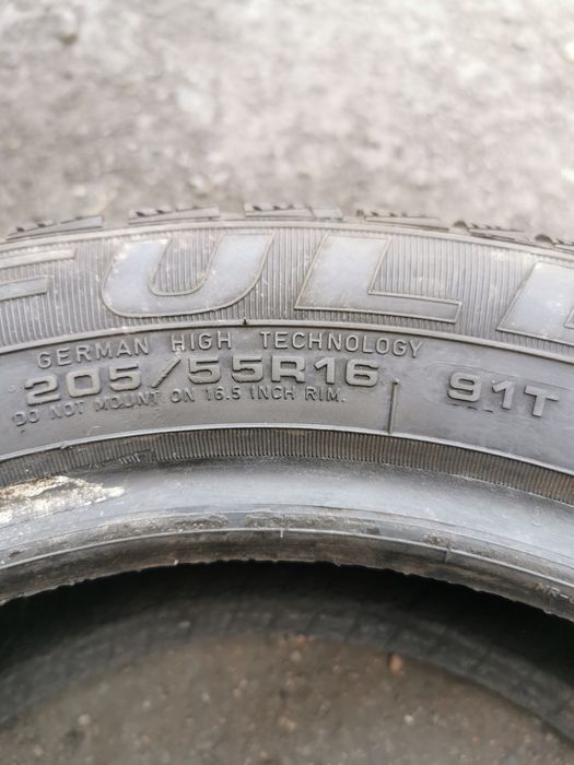 Opony zimowe Fulda kristall montero 3 205/55/16 91T 4szt 2019r 7-6mm