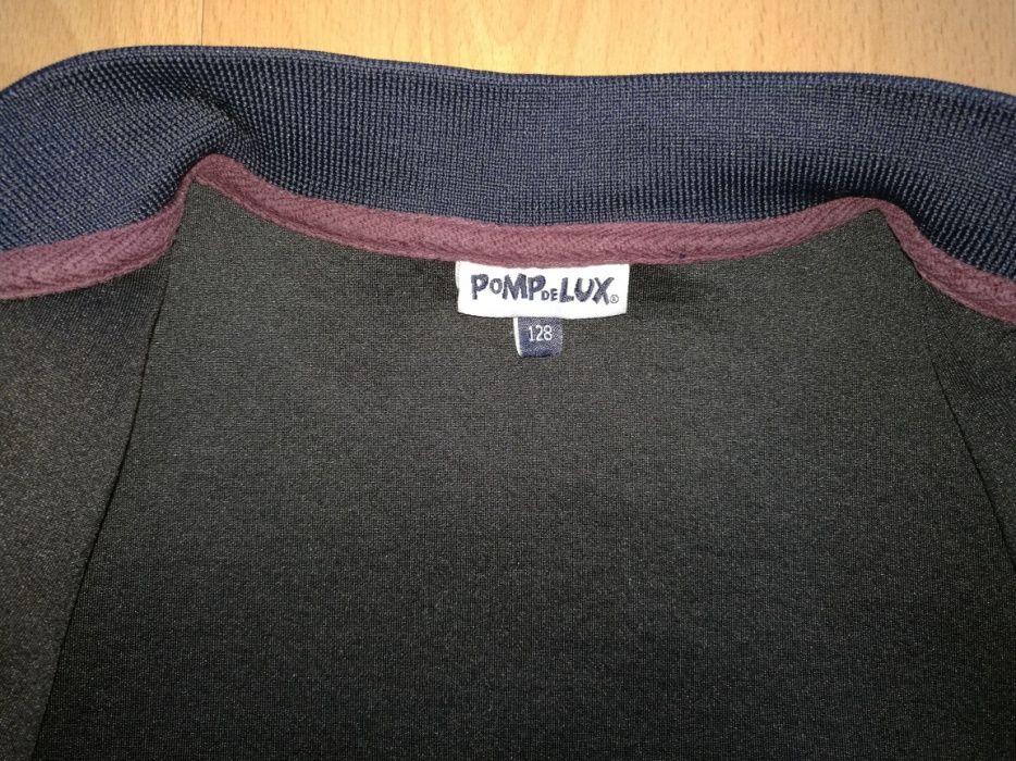 Bluza POMP DE LUX roz. 128 piankowa , kardigan , kurtka typu flyers