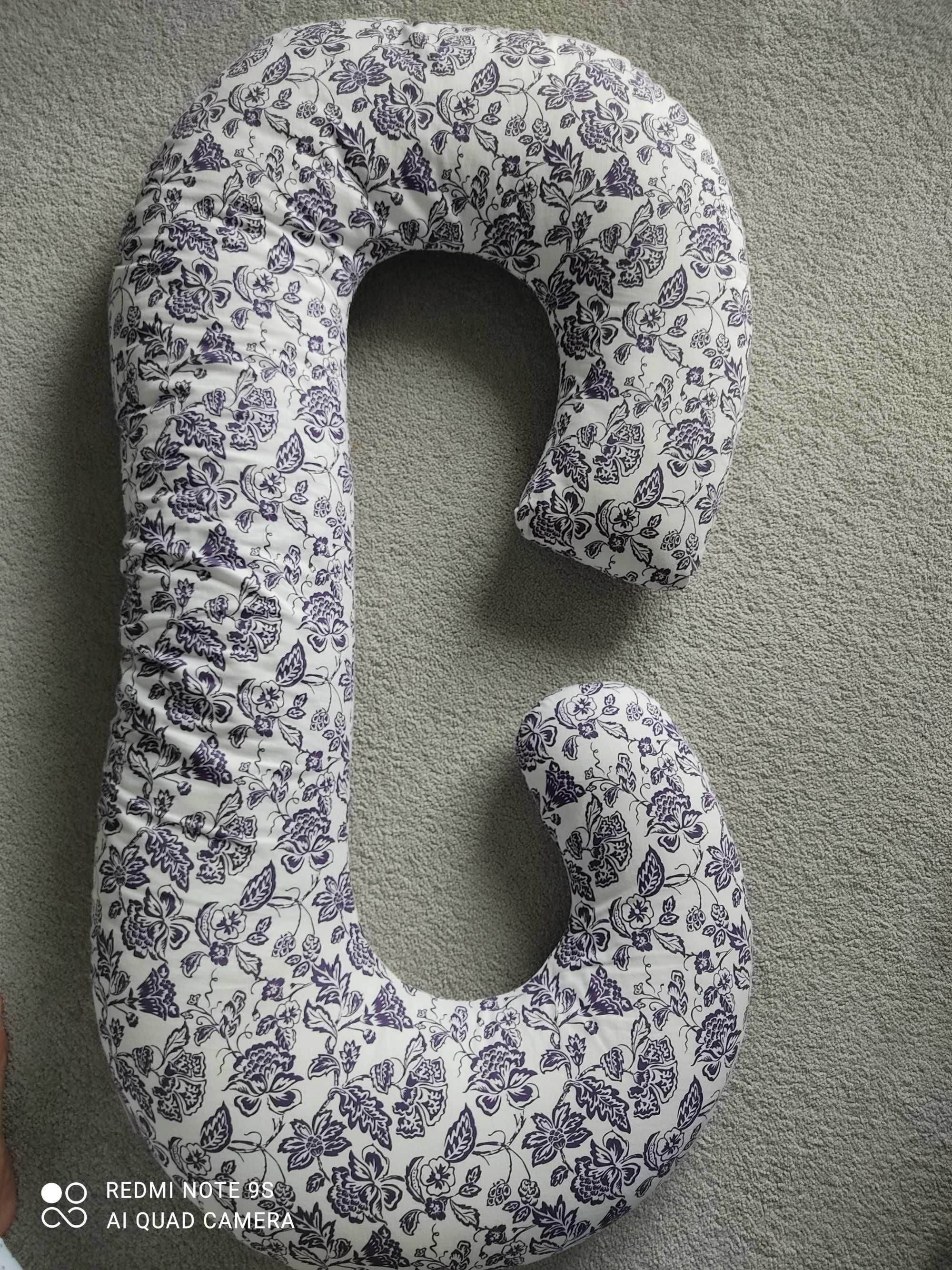 Poduszka ciążowa DUŻA wygodna, w  kształcie litery "C"