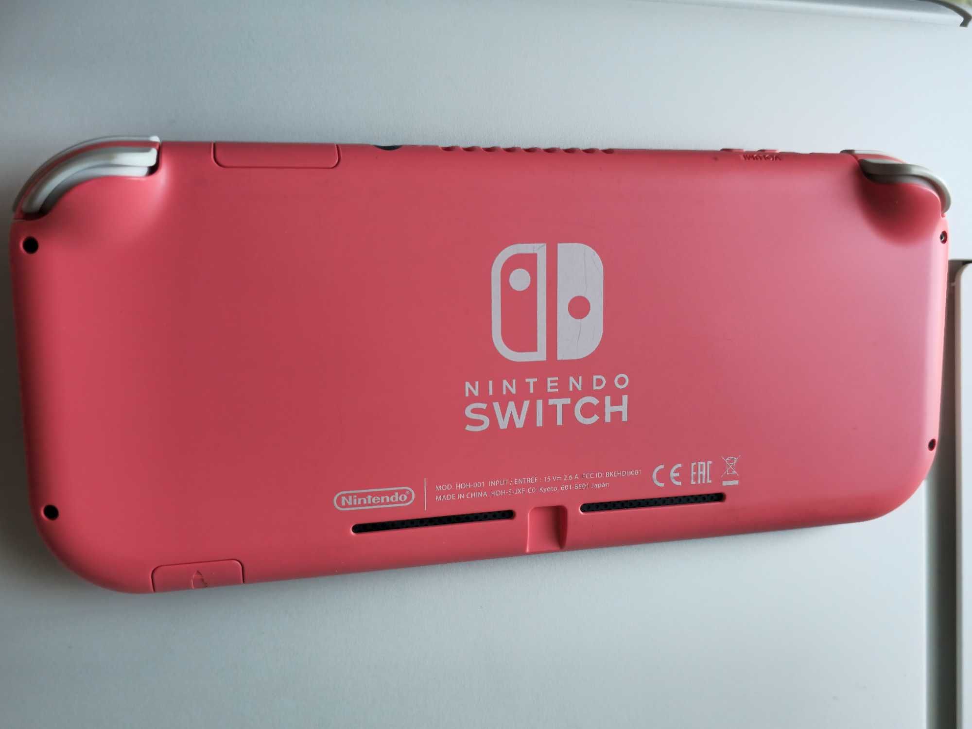 Nintendo switch lite rosa