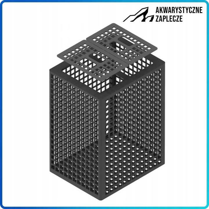 Modularny Box na media filtracyjne -Kosz do filtra do akwarium 25x9x15