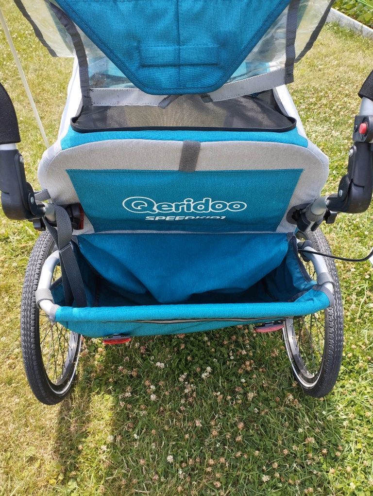 Przyczepka rowerowa qeridoo speedkid 1