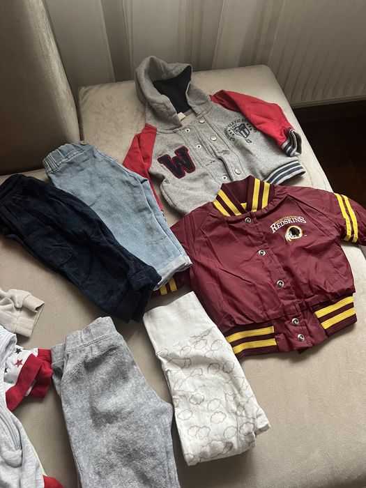 Mega paka zestaw ubranka r.74 16szt kurtka