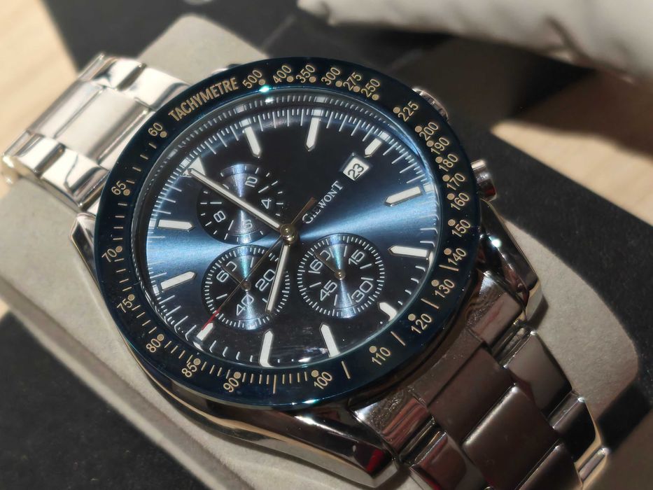 Piękny elegancki zegarek GIEWONT do garnituru i na co dzień ORYGINAŁ