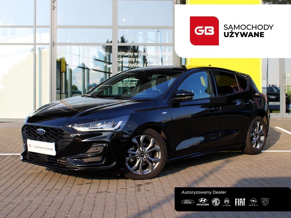 Ford Focus 1.0 Hybrid 125KM ST-Line X M6 FV23% SalonPL Gwarancja Pakiet serwisowy