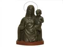 Busto de N. Sra. com Menino Jesus - Henrique Moreira