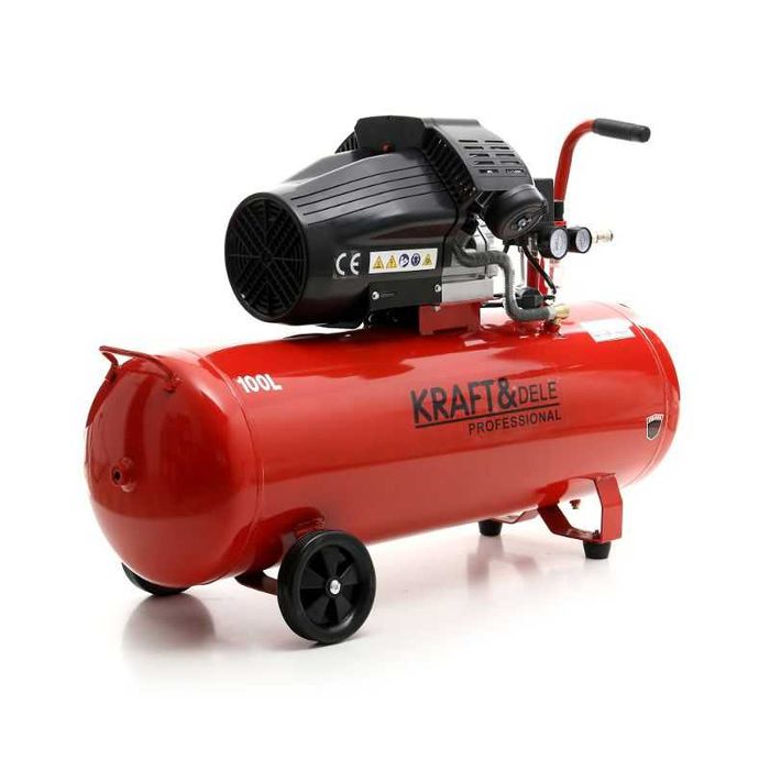 Kompresor Olejowy 100L 2 TŁOKI + Separator Kraft Jakość Sklep New Mod